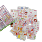 Stickers Acetato Ositos Kawaii - 100 Piezas