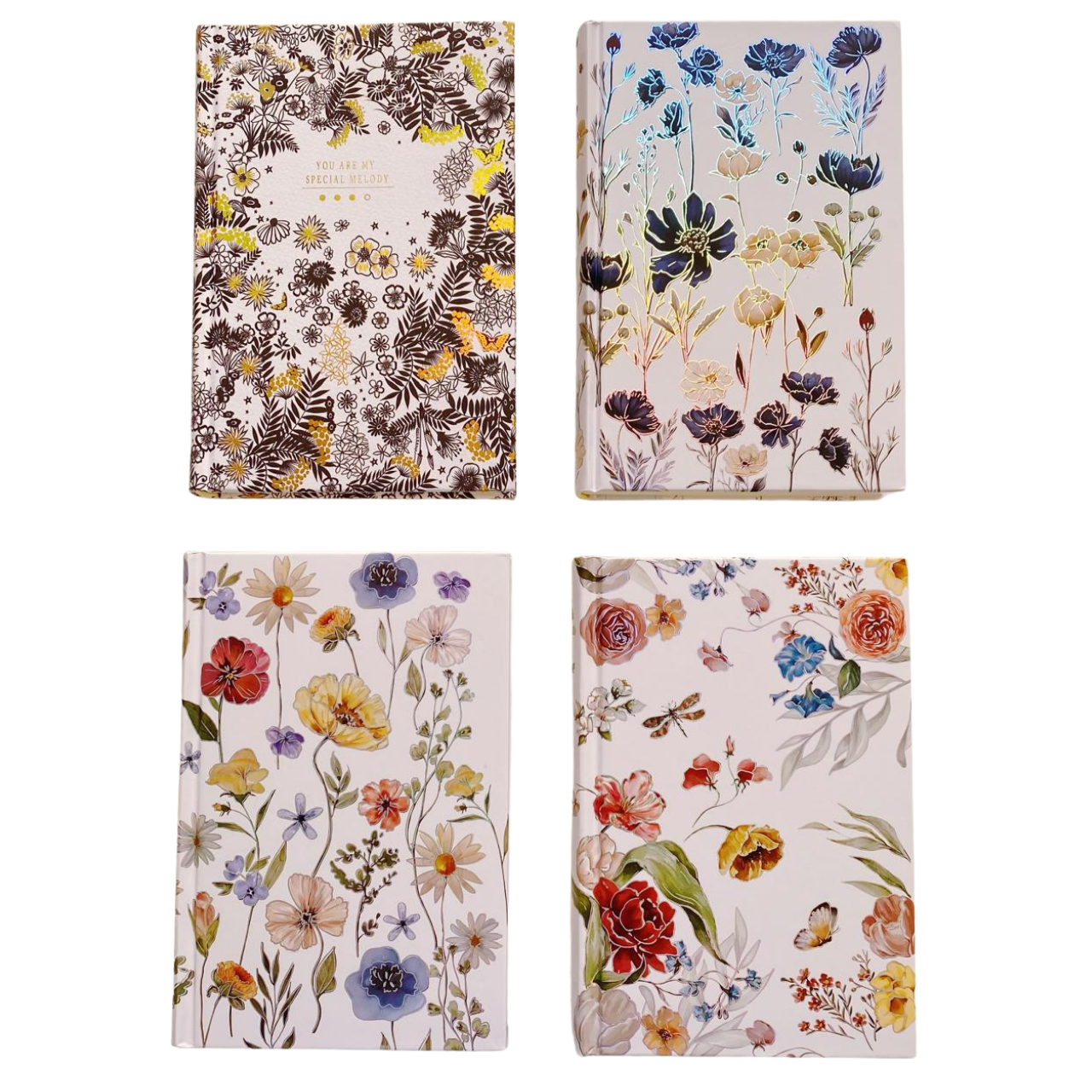 Libreta Sketchbook Hojas Blancas The Flower