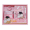 Cat's Letter - Kit de Journal - Stickers, Papel Decorado y Washitapes