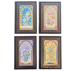Libreta Hojas Decoradas Dream Garden Marco Dorado
