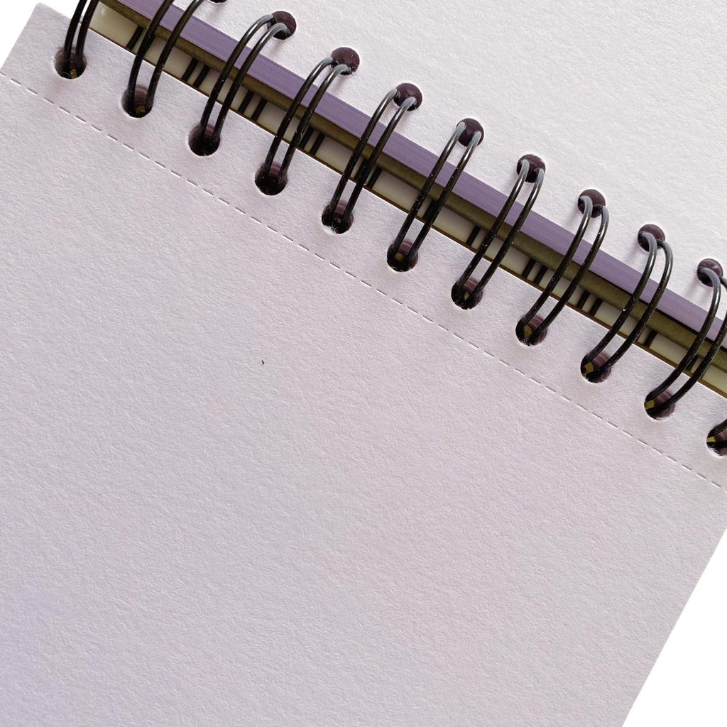 Libreta Sketchbook Van Gogh Arillo 240g Hojas Blancas