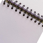 Libreta Sketchbook Van Gogh Arillo 240g Hojas Blancas