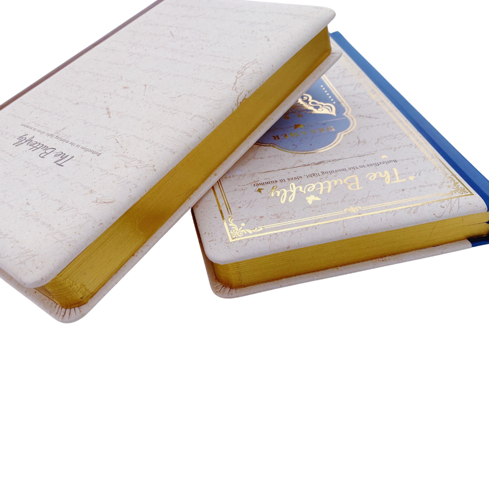 Libreta De Hojas Decorada The Butterfly Acolchada