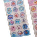 Stickers tipo sello de cera 3D ✨🦋🌸