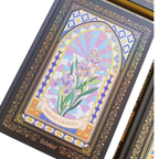 Libreta Hojas Decoradas Dream Garden Marco Dorado