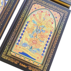 Libreta Hojas Decoradas Dream Garden Marco Dorado