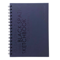 Libreta Hojas Negras - Black Spazio A5