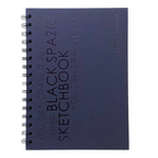 Libreta Hojas Negras - Black Spazio A5