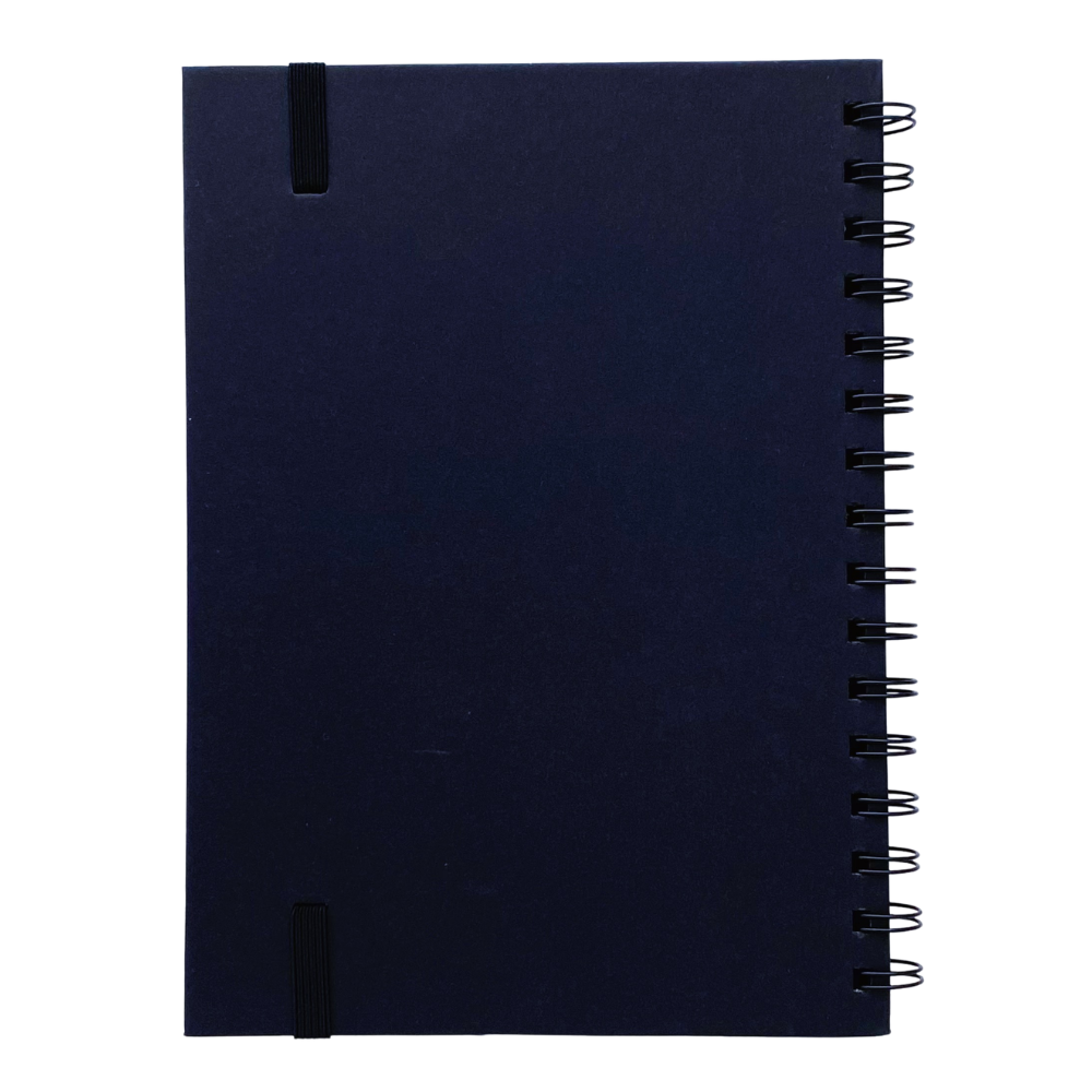 Libreta Hojas Negras - Black Spazio A5