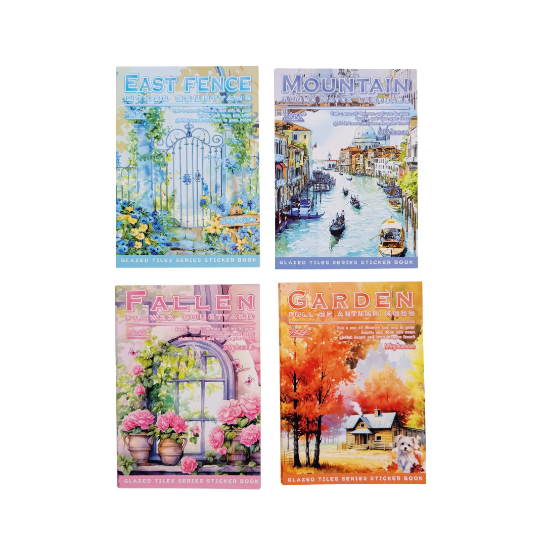Revista de Stickers - Garden