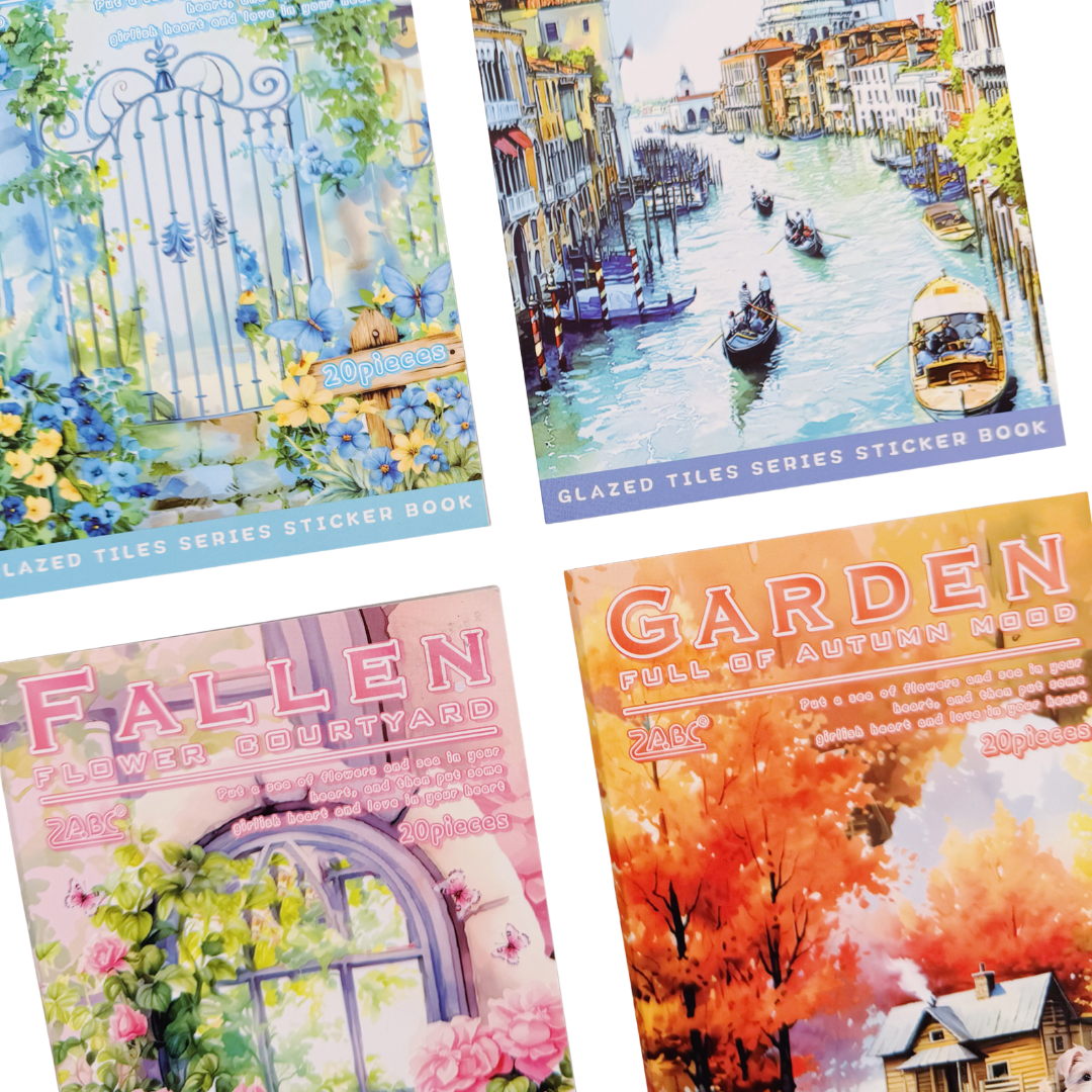 Revista de Stickers - Garden