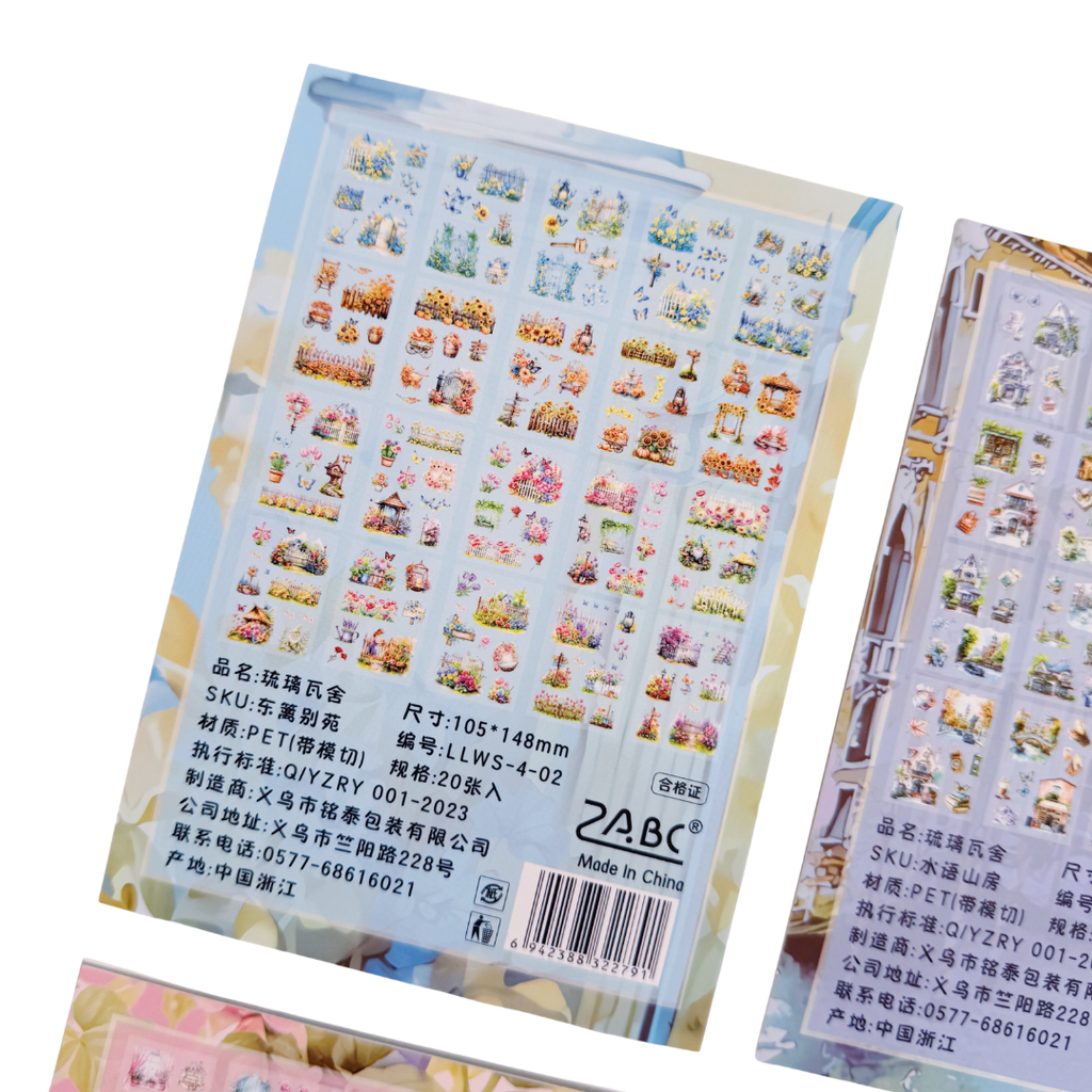 Revista de Stickers - Garden