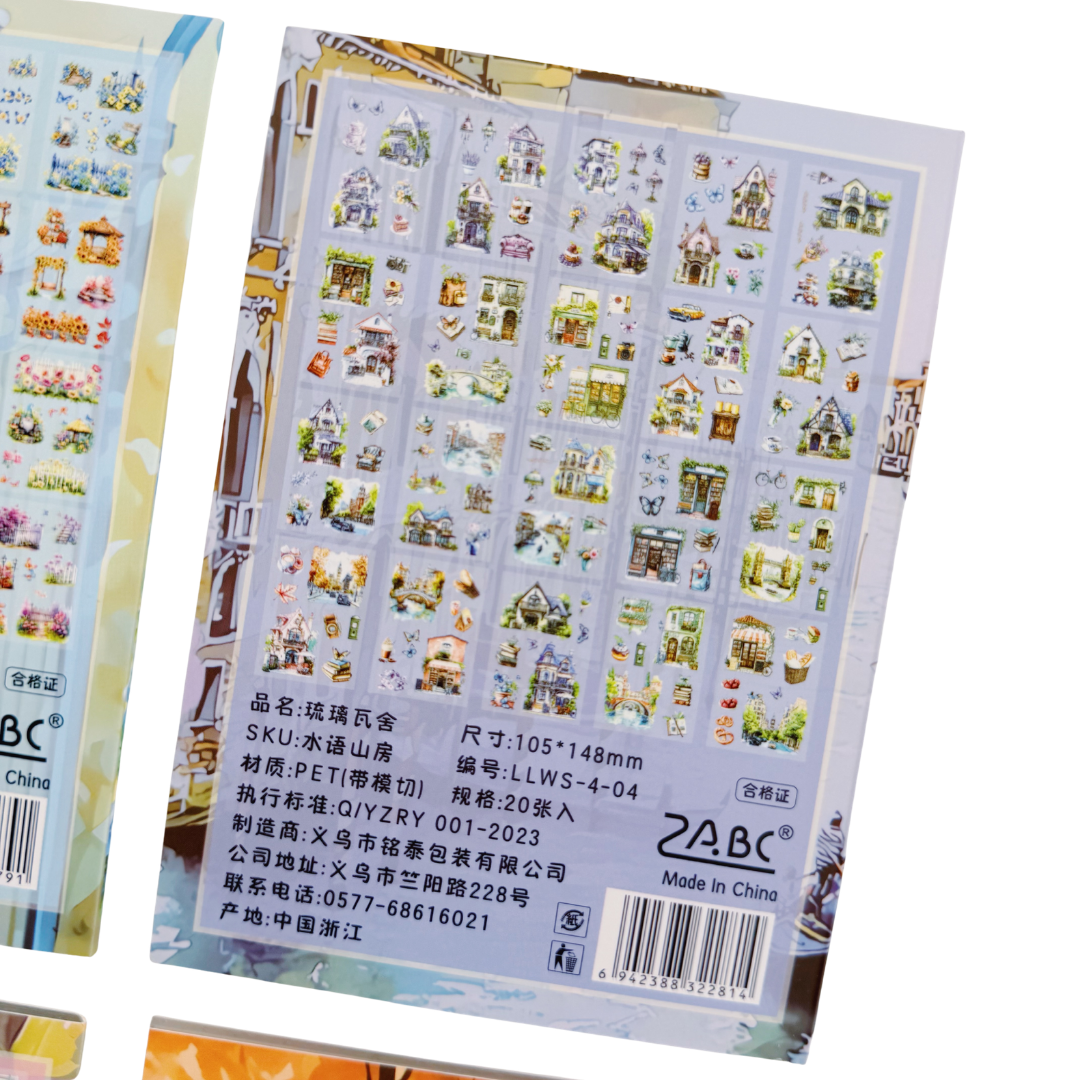 Revista de Stickers - Garden