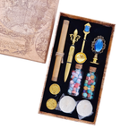 Set de Sellos de Lacre Vintage con Accesorios