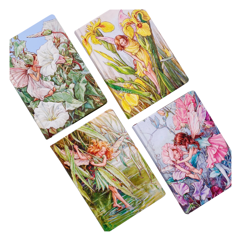Libreta Hojas Decoradas Flower Fairies Textura