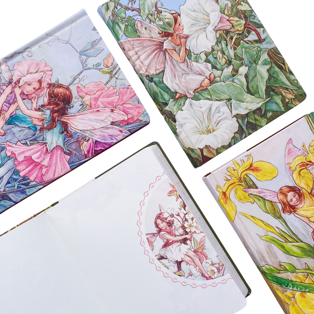 Libreta Hojas Decoradas Flower Fairies Textura