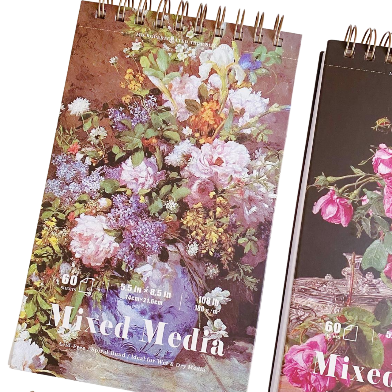 Libreta Sketchbook Hojas Blancas Para Mixed Media