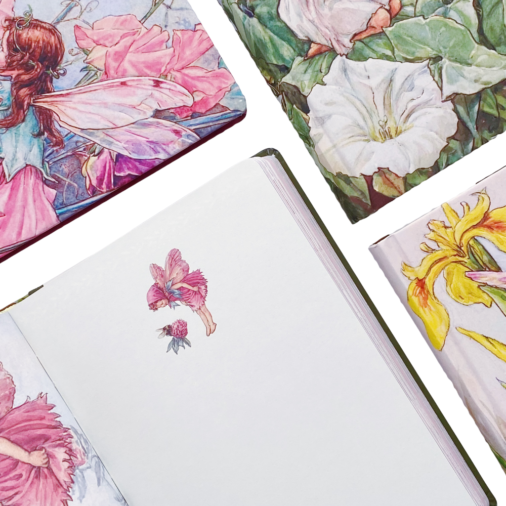 Libreta Hojas Decoradas Flower Fairies Textura