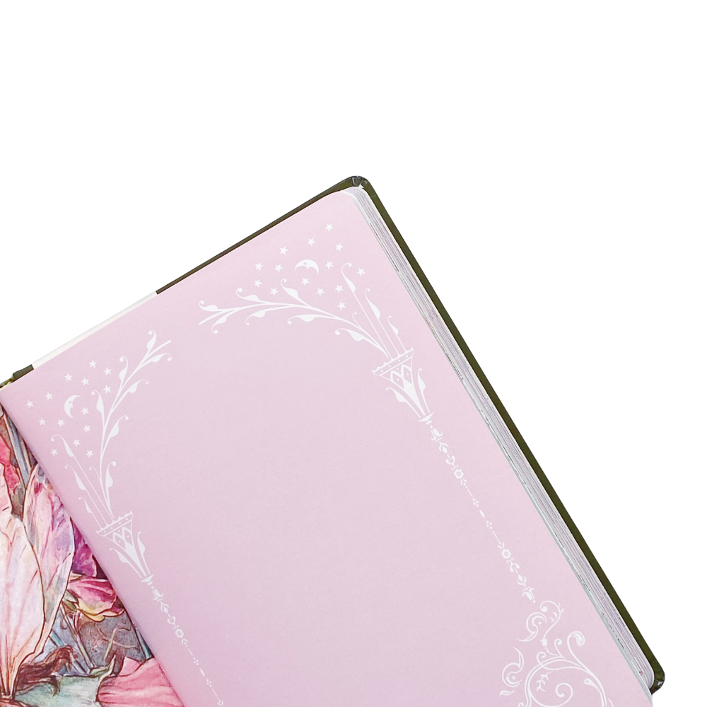 Libreta Hojas Decoradas Flower Fairies Textura