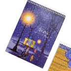 Libreta Sketchbook Hojas Blancas Van Gogh Comic