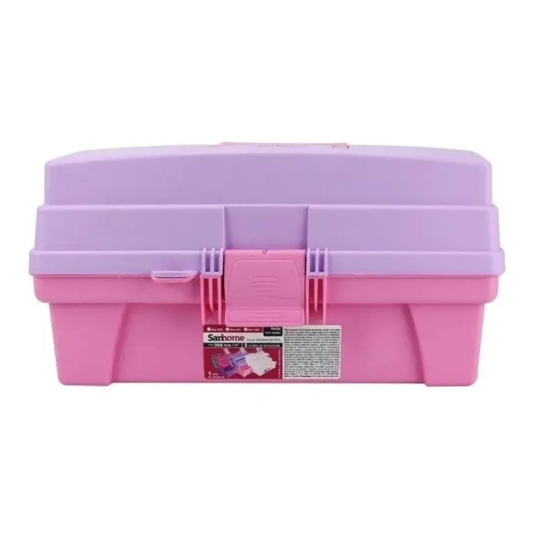 Caja Organizadora Multiusos con Compartimentos y Espejo