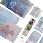 Woman With a Parasol - Kit de Journal - Stickers, Papel Decorado y Washitapes