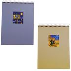 Libreta Sketchbook Hojas Blancas Van Gogh Comic