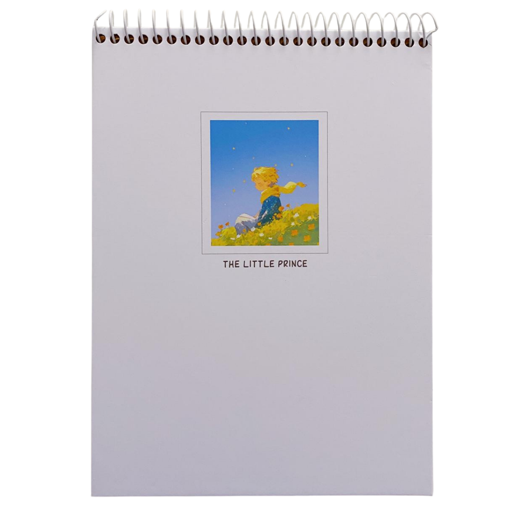 Libreta Sketchbook Hojas Blancas The Little Prince