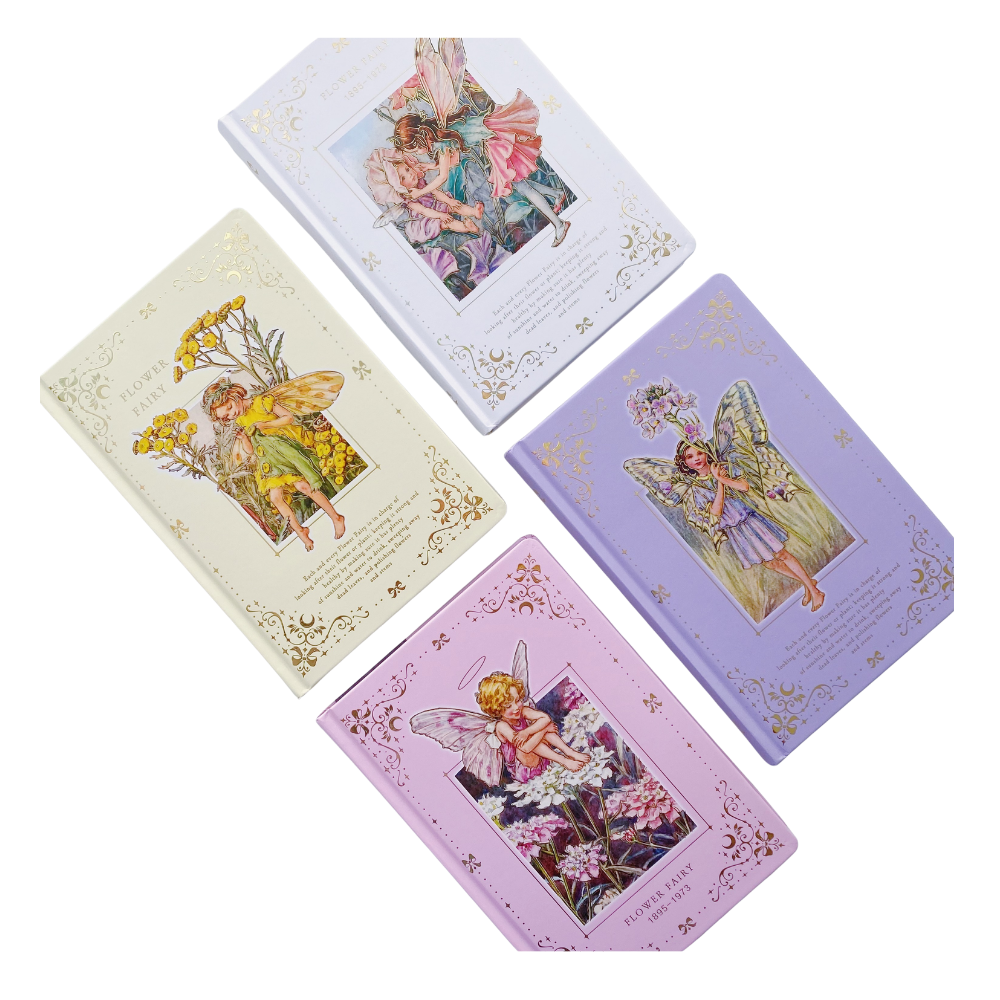 Libreta Hojas Decoradas Flower Fairies Foil