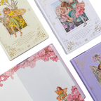 Libreta Hojas Decoradas Flower Fairies Foil