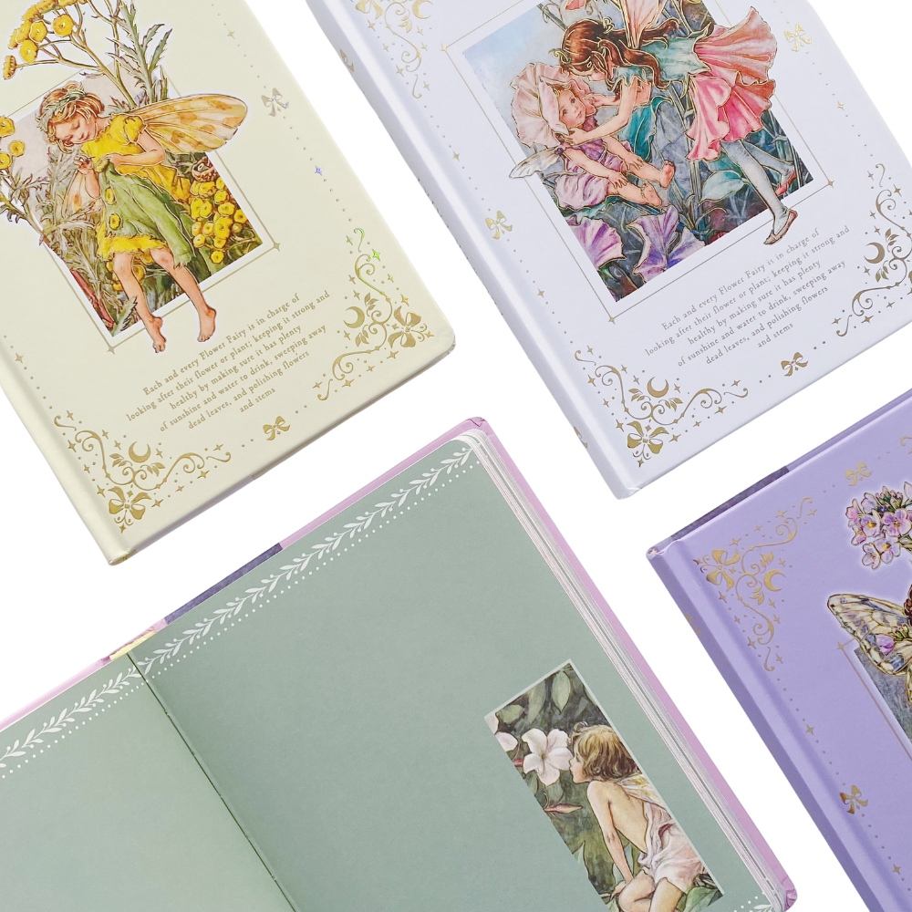 Libreta Hojas Decoradas Flower Fairies Foil