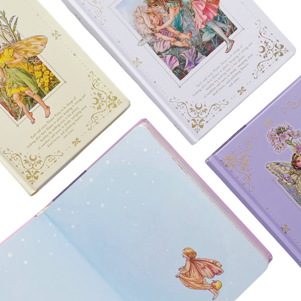 Libreta Hojas Decoradas Flower Fairies Foil