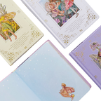 Libreta Hojas Decoradas Flower Fairies Foil