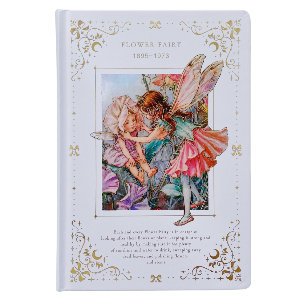Libreta Hojas Decoradas Flower Fairies Foil