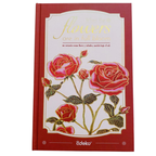 Libreta Sketchbook Hojas Blancas Flowers Marco Con Rosas