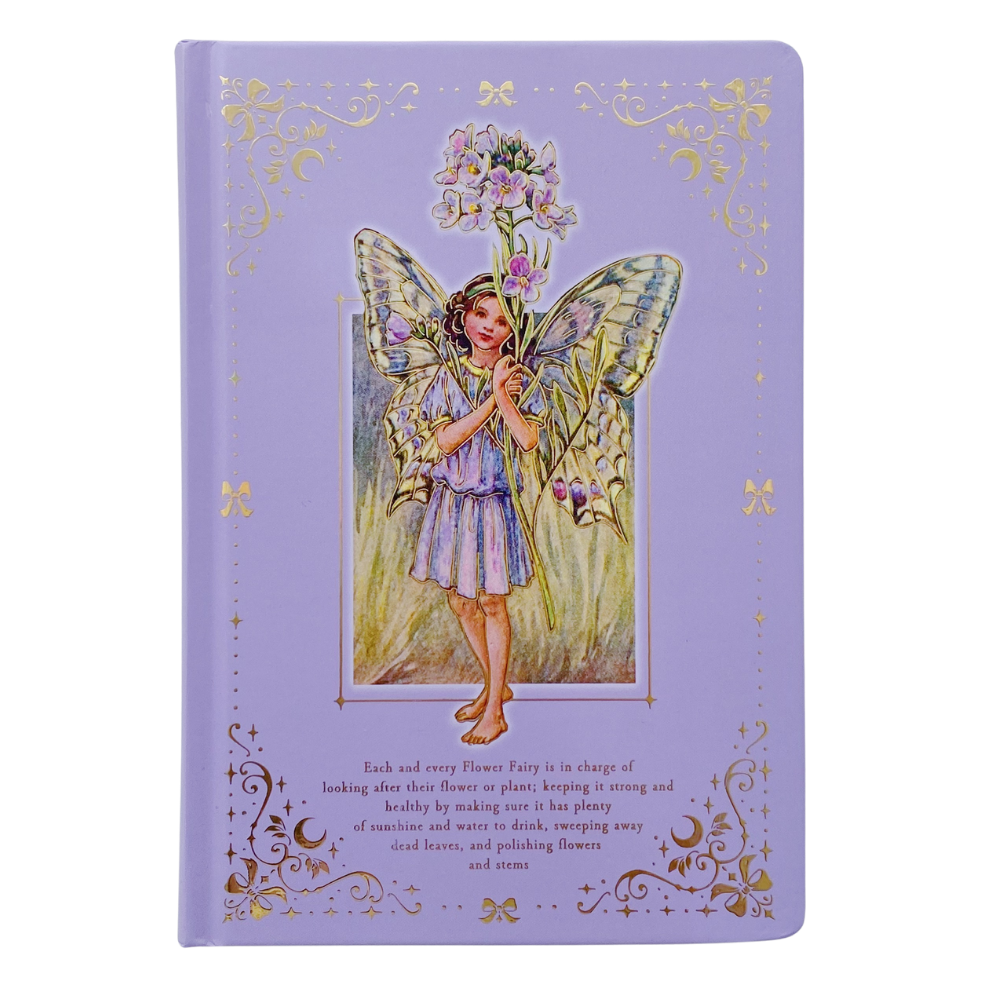 Libreta Hojas Decoradas Flower Fairies Foil