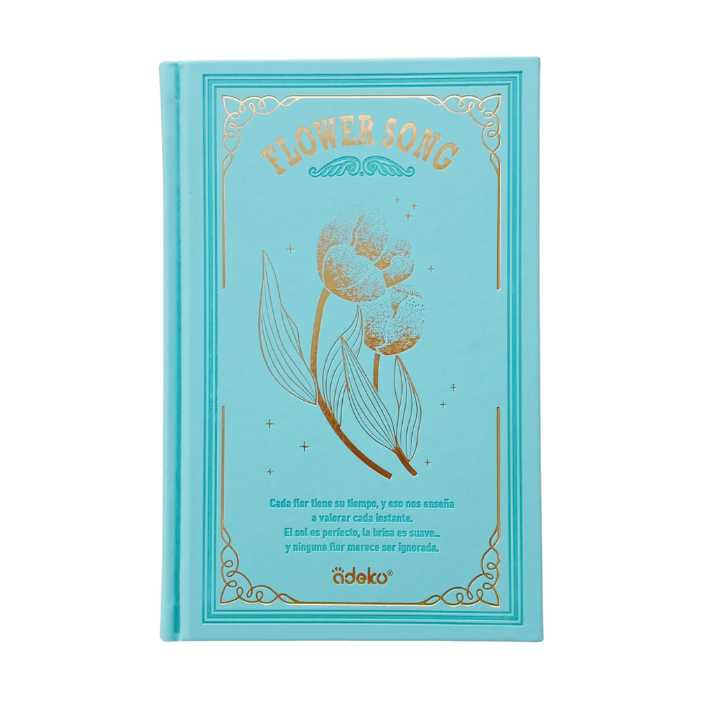 Libreta Decorada Flower Song