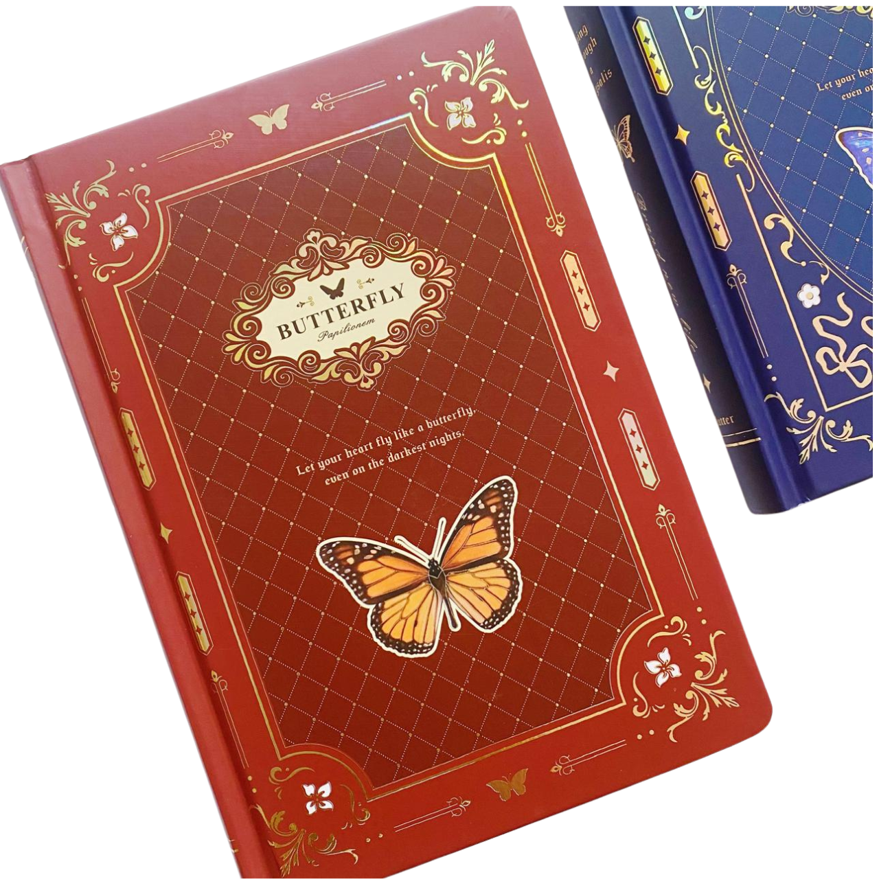 Libreta Hojas Decoradas Butterfly Mariposa