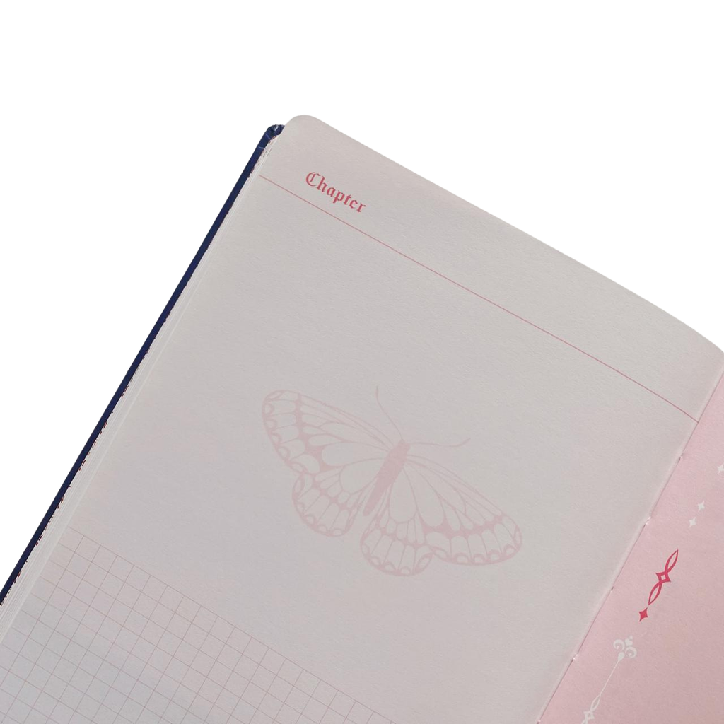 Libreta Hojas Decoradas Butterfly Mariposa