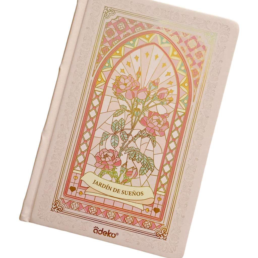 Libreta De Hoja Decorada Jardin De Sueños