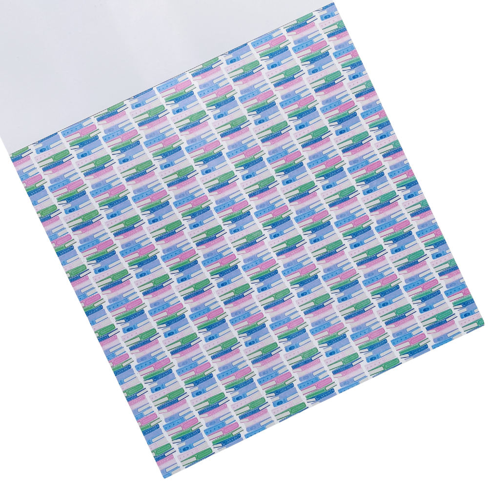 Book Club  - Paper Pad 12 x 12 in - Card Stock