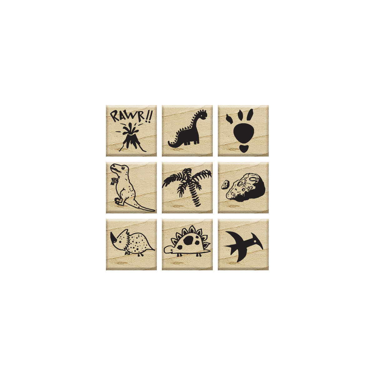 Set de Sellos Dinos Adventure