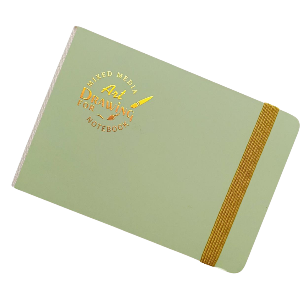 Libreta Sketchbook Hojas Blancas Art Drawing Forma Italiana