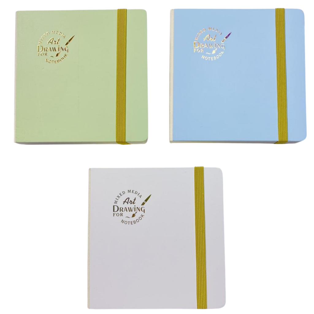 Libreta Sketchbook Hojas Blancas Art Drawing Cuadrada