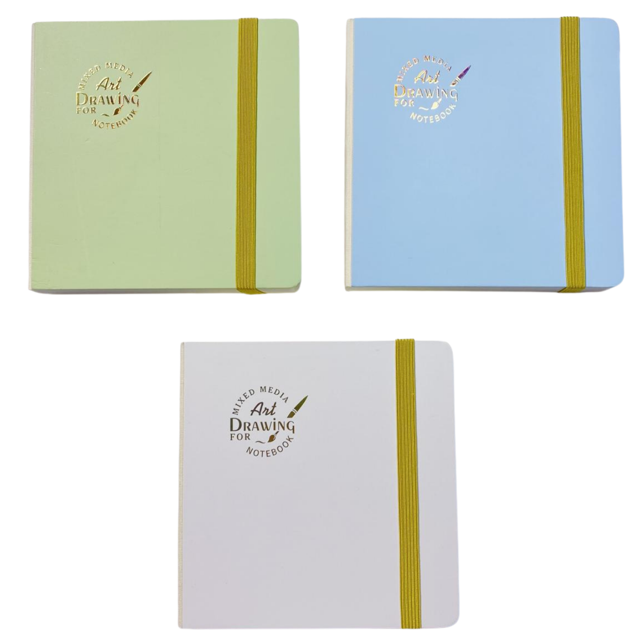 Libreta Sketchbook Hojas Blancas Art Drawing Cuadrada