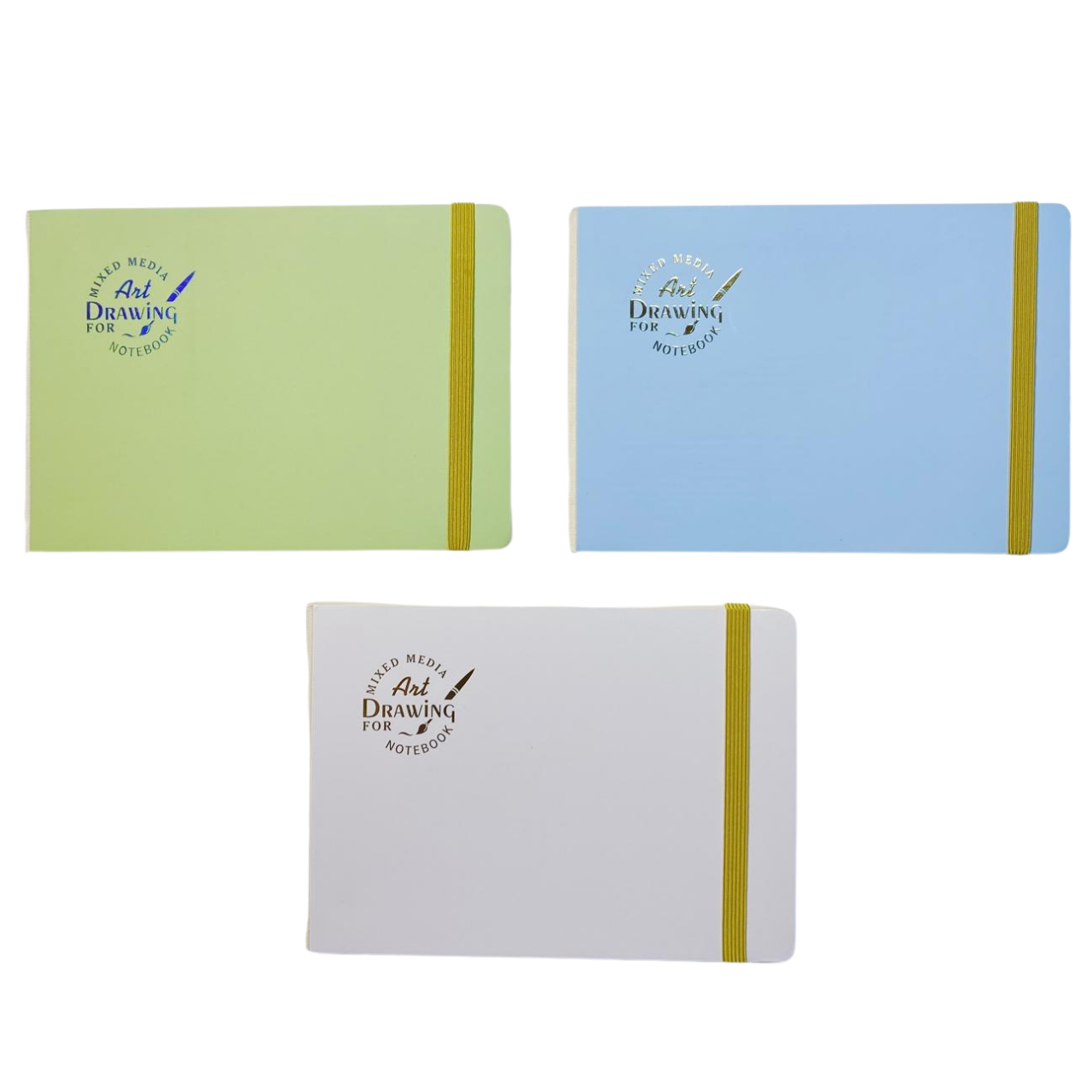 Libreta Sketchbook Hojas Blancas Art Drawing Forma Italiana