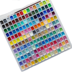 Acuarelas 180 Colores Metálicos Y Basicos