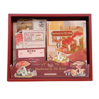 Mushroom in the Wind - Kit de Journal - Stickers, Papel Decorado y Washitapes