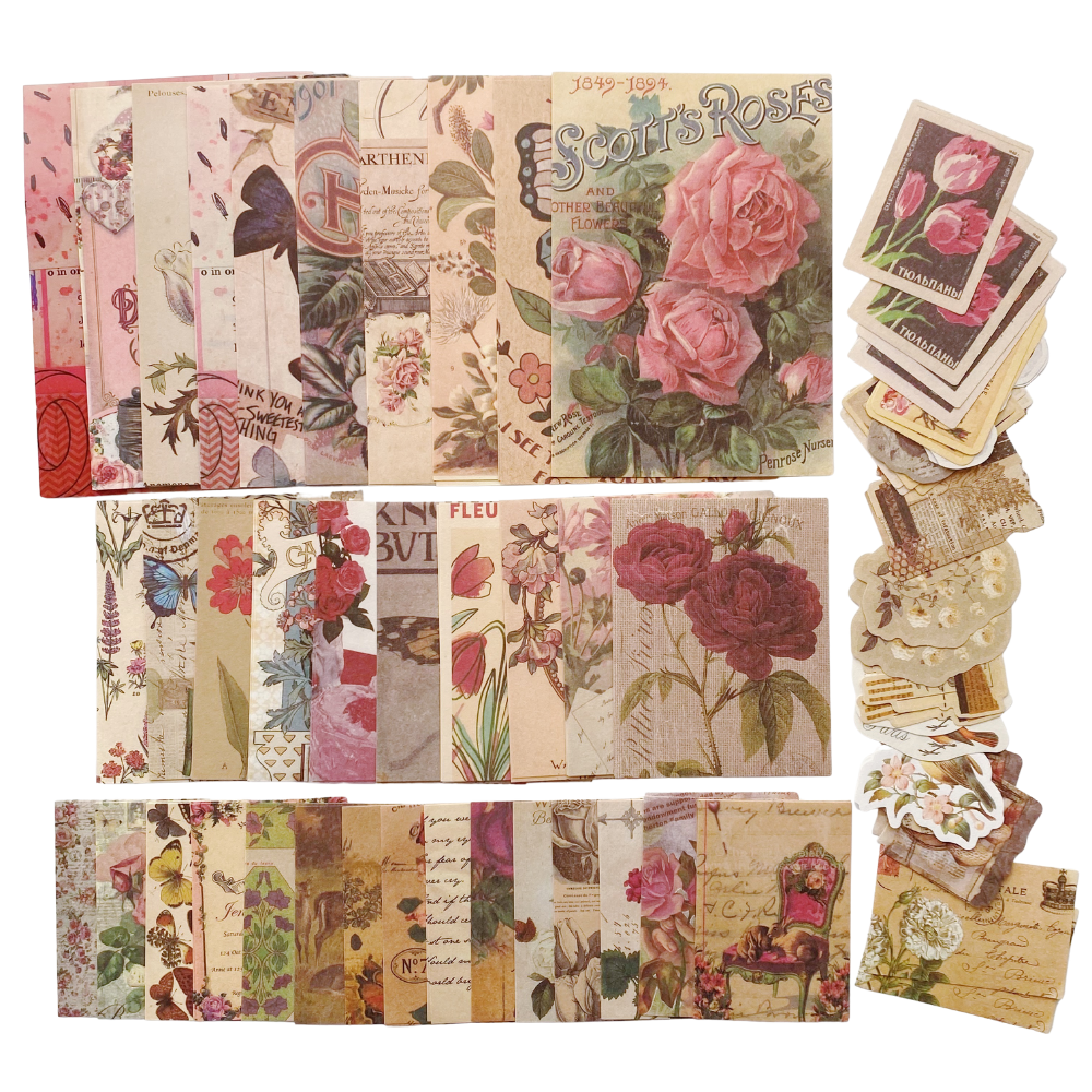 Papel Decorado Flores
