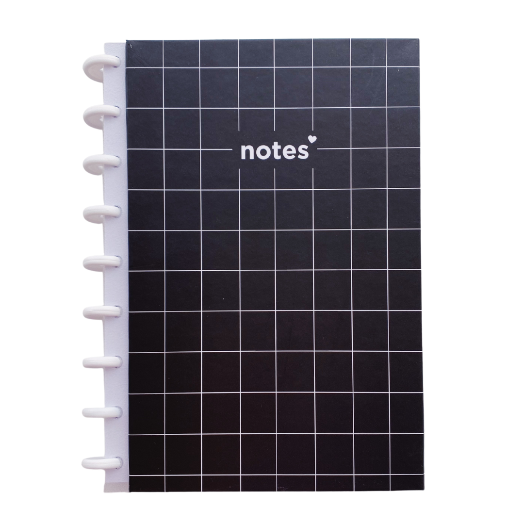 Cuaderno Lovely Notes Negro de Discos